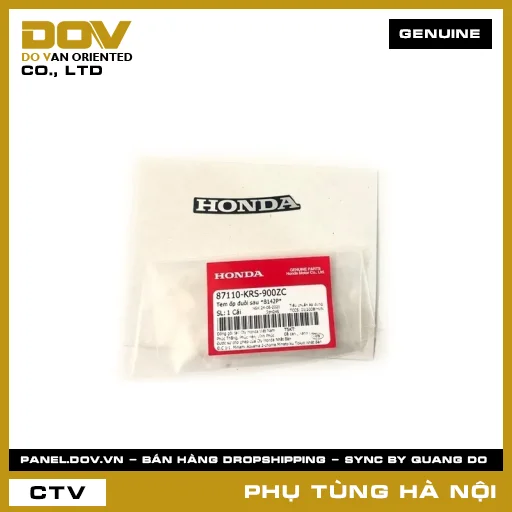 MÃ PHỤ TÙNG : 87110KRS900ZC TEM ỐP ĐUÔI SAU *B142P* — 87110KRS900ZC