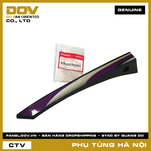 MÃ PHỤ TÙNG : 87115KFV660ZA BỘ ỐP NHỰA SƯỜN TRÁI *R203M-PB — 87115KFV660ZA
