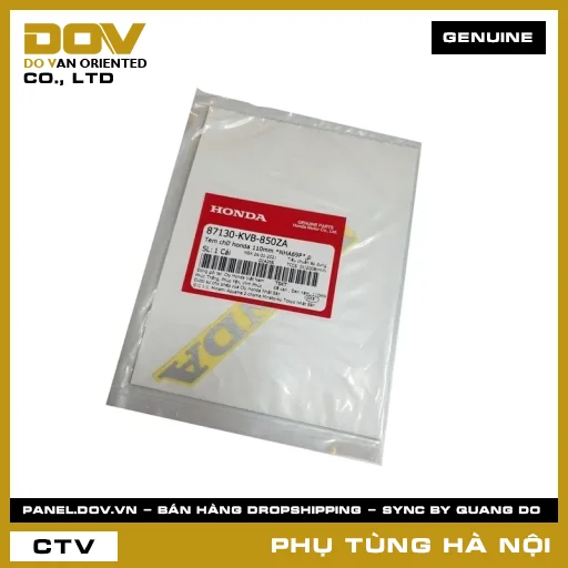 MÃ PHỤ TÙNG : 87130KVB850ZA TEM CHỮ HONDA 110MM *NHA69P*,P — 87130KVB850ZA