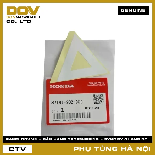 MÃ PHỤ TÙNG : 87141202000 TEM CHẮN BÙN SAU — 87141202000