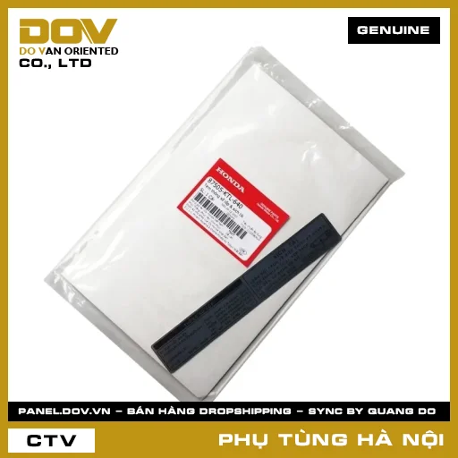 MÃ PHỤ TÙNG : 87505KTL640 TEM THÔNG SỐ LỐP & XÍCH TẢI — 87505KTL640