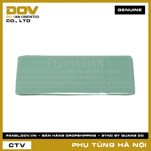MÃ PHỤ TÙNG : 87522KCJ660 (G1) TEM HƯỚNG DẪN MẶT ĐỒNG HỒ TỐC ĐỘ — 87522KCJ660
