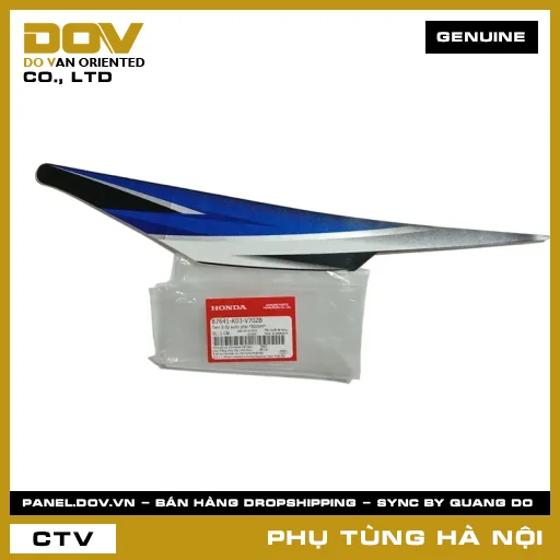 MÃ PHỤ TÙNG : 87641K03V70ZB TEM B ỐP SƯỜN PHẢI *B206M* — 87641K03V70ZB
