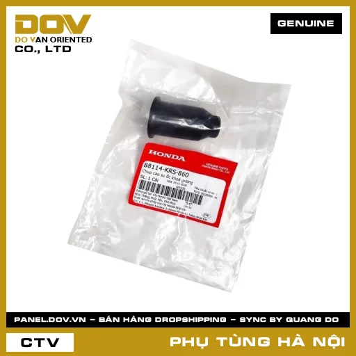MÃ PHỤ TÙNG : 88114KRS860 CHỤP CAO SU ỐC KHOÁ GƯƠNG — 88114KRS860