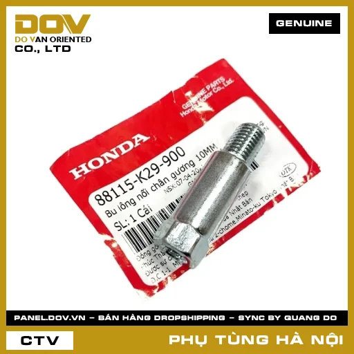 MÃ PHỤ TÙNG : 88115K29900 BU LÔNG NỐI CHÂN GƯƠNG 10MM — 88115K29900