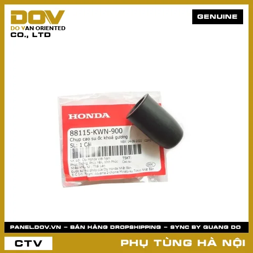 MÃ PHỤ TÙNG : 88115KWN900 CHỤP CAO SU ỐC KHOÁ GƯƠNG — 88115KWN900