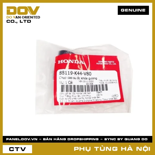 MÃ PHỤ TÙNG : 88119K44V80 CHỤP CAO SU ỐC KHÓA GƯƠNG — 88119K44V80
