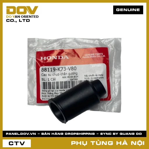 MÃ PHỤ TÙNG : 88119K73V80 CAO SU CHỤP CHÂN GƯƠNG — 88119K73V80