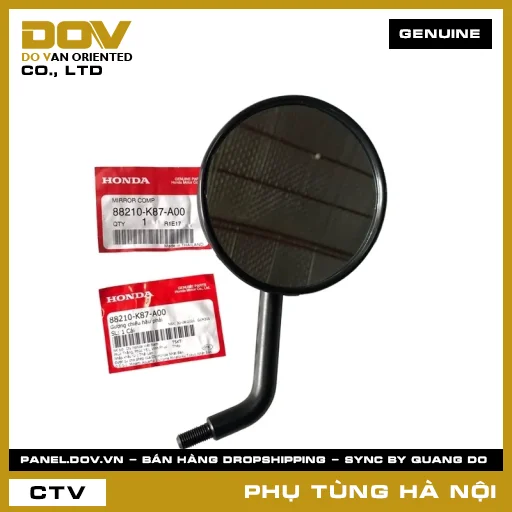 MÃ PHỤ TÙNG : 88210K87A00 GƯƠNG CHIẾU HẬU PHẢI — 88210K87A00