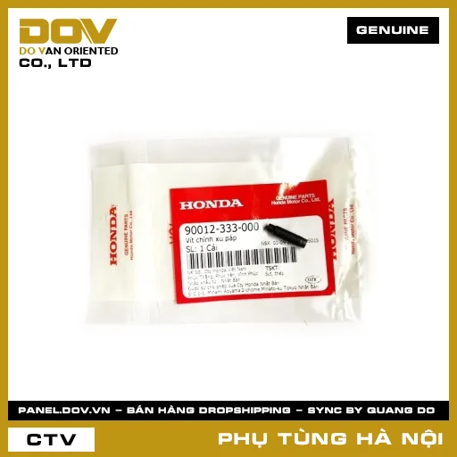MÃ PHỤ TÙNG : 90012333000 VÍT TỰ REN CHỈNH XU PÁP — 90012333000