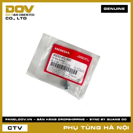 MÃ PHỤ TÙNG : 90050KFL850 BU LÔNG 6X22MM — 90050KFL850