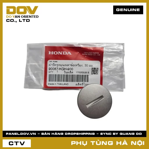 MÃ PHỤ TÙNG : 90087KGH900 NẮP THĂM VÔ LĂNG ĐIỆN — 90087KGH900