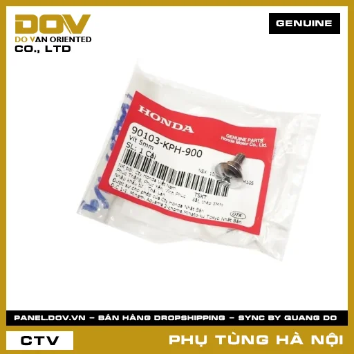 MÃ PHỤ TÙNG : 90103KPH900 VÍT 5MM — 90103KPH900
