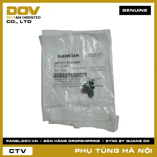 MÃ PHỤ TÙNG : 90111162000 BU LÔNG 6MM — 90111162000