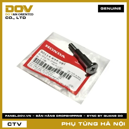 MÃ PHỤ TÙNG : 90114K44V81 BU LÔNG TAY PHANH — 90114K44V81