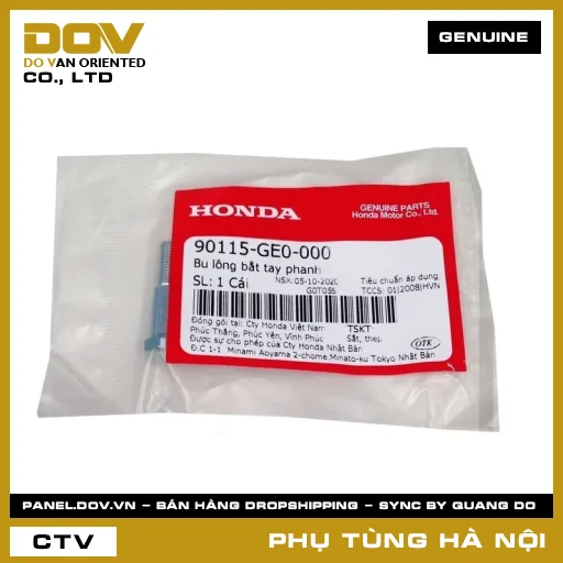 MÃ PHỤ TÙNG : 90115GE0000 BU LÔNG BẮT TAY PHANH — 90115GE0000