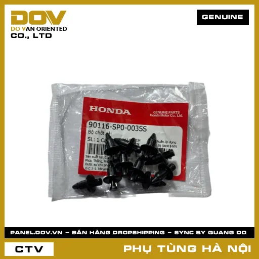 MÃ PHỤ TÙNG : 90116SP0003SS BỘ CHỐT CÀI — 90116SP0003SS