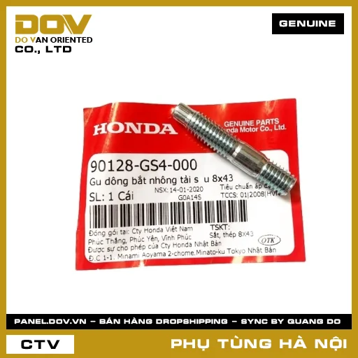 MÃ PHỤ TÙNG : 90128GS4000 GU DÔNG BẮT NHÔNG TẢI SAU 8X43 — 90128GS4000