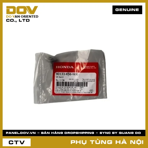 MÃ PHỤ TÙNG : 90133K56N00 VÍT 6X14 — 90133K56N00