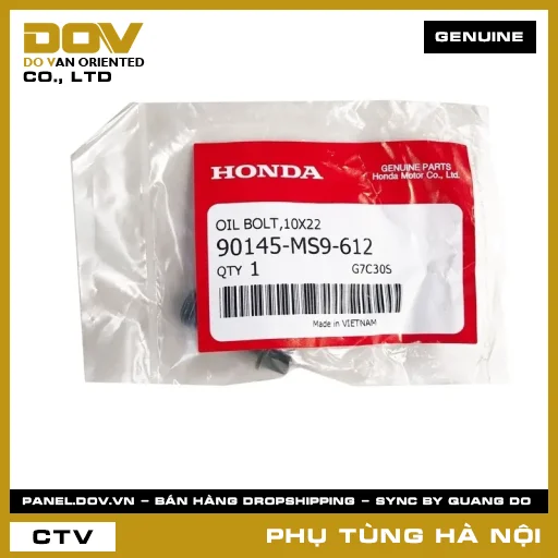 MÃ PHỤ TÙNG : 90145MS9612 CHỐT DẦU 10X22 — 90145MS9612