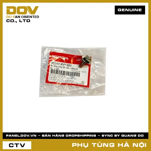 MÃ PHỤ TÙNG : 90147KVY900 BU LÔNG CÔNG TẮC CHÂN CHỐNG BÊ — 90147KVY900