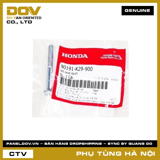 MÃ PHỤ TÙNG : 90191K29900 VÍT 6X45 — 90191K29900