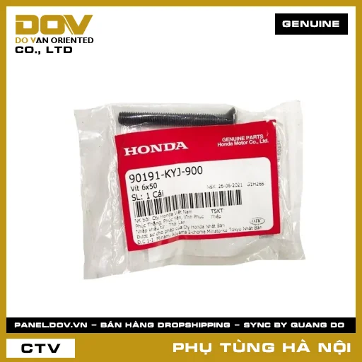 MÃ PHỤ TÙNG : 90191KYJ900 VÍT 6X50 — 90191KYJ900