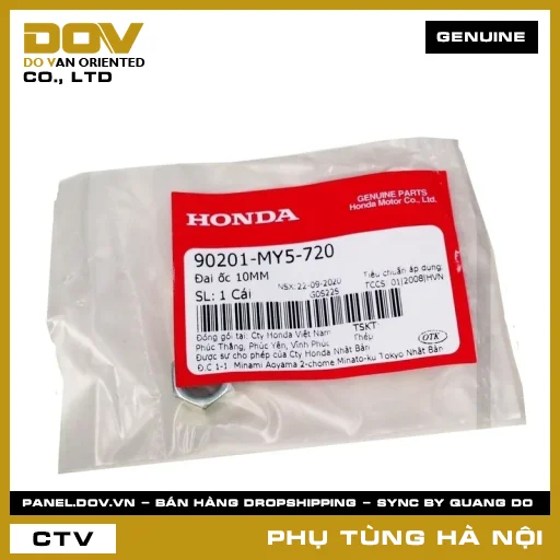 MÃ PHỤ TÙNG : 90201MY5720 ĐAI ỐC 10MM — 90201MY5720
