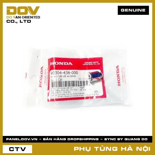 MÃ PHỤ TÙNG : 90304438000 ĐAI ỐC BẮT CỔ XẢ 6MM — 90304438000
