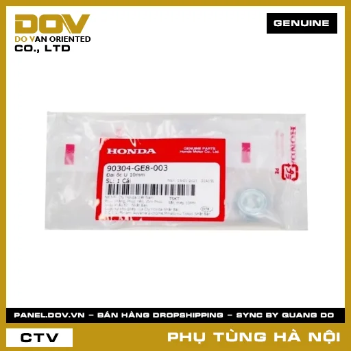 MÃ PHỤ TÙNG : 90304GE8003 ĐAI ỐC U 10MM — 90304GE8003