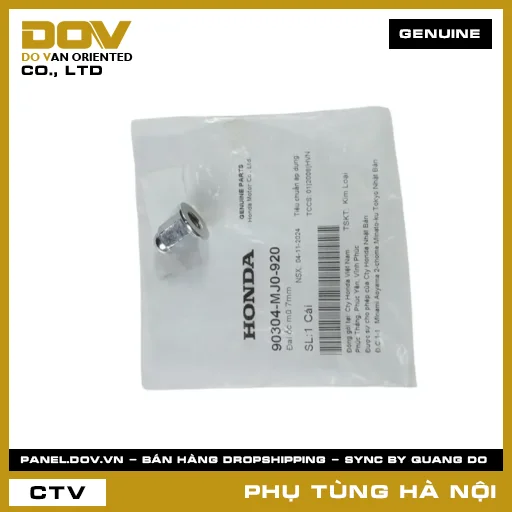 MÃ PHỤ TÙNG : 90304MJ0920 ĐAI ỐC MŨ 7MM — 90304MJ0920