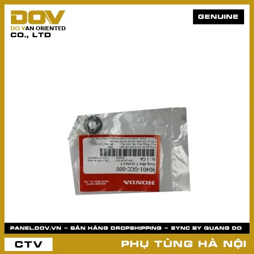 MÃ PHỤ TÙNG : 90401GCC000 VÒNG ĐỆM 7.2X16X2.5 — 90401GCC000