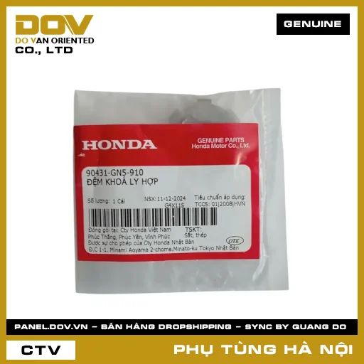 MÃ PHỤ TÙNG : 90431GN5910 ĐỆM KHOÁ LY HỢP — 90431GN5910
