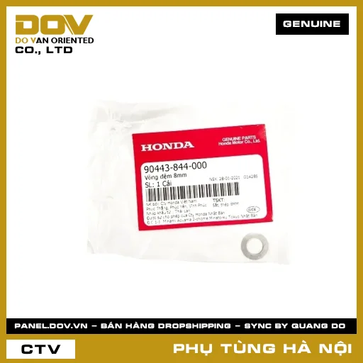 MÃ PHỤ TÙNG : 90443844000 VÒNG ĐỆM 8MM — 90443844000