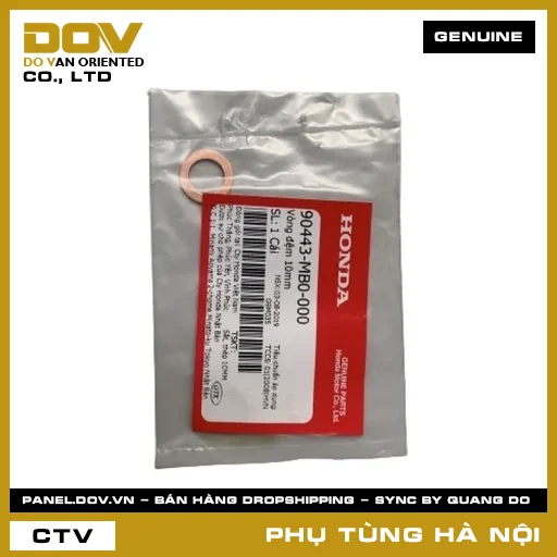 MÃ PHỤ TÙNG : 90443MB0000 VÒNG ĐỆM 10MM — 90443MB0000