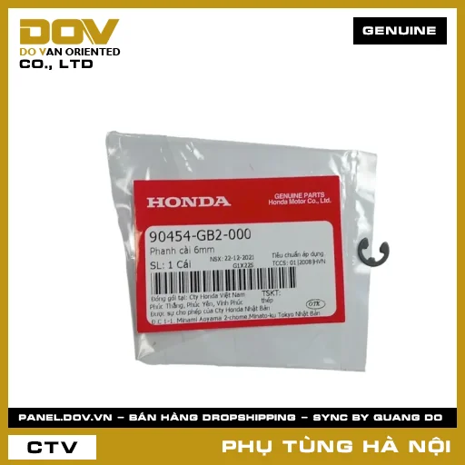 MÃ PHỤ TÙNG : 90454GB2000 PHANH CÀI 6MM — 90454GB2000