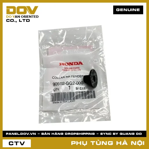 MÃ PHỤ TÙNG : 90502GG2000 ĐỆM BẠC BẮT YẾM — 90502GG2000