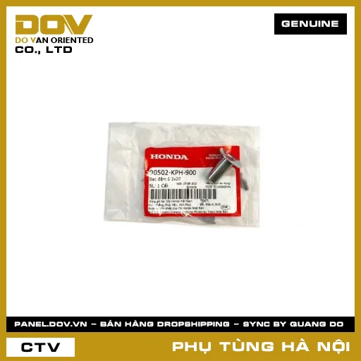 MÃ PHỤ TÙNG : 90502KPH900 BẠC ĐỆM 6.2X20 — 90502KPH900