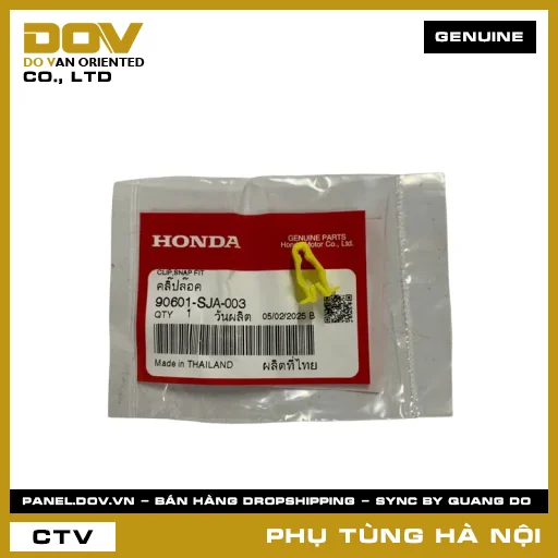MÃ PHỤ TÙNG : 90601SJA003 KẸP NẮP SAU TAY LÁI — 90601SJA003