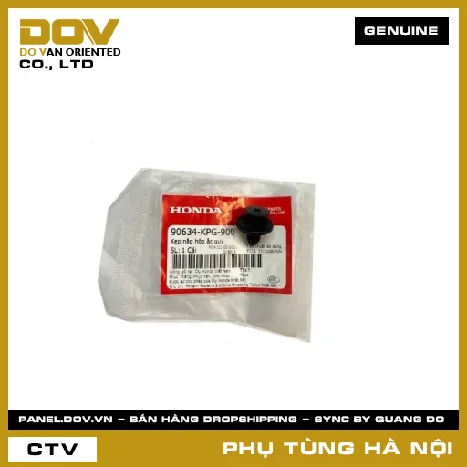 MÃ PHỤ TÙNG : 90634KPG900 KẸP NẮP HỘP ẮC QUY — 90634KPG900