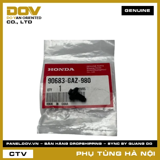 MÃ PHỤ TÙNG : 90683GAZ980 VÍT NHỰA NỞ — 90683GAZ980