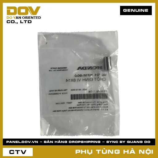 MÃ PHỤ TÙNG : 90701KFM900 CHỐT ĐỊNH VỊ 8X14 — 90701KFM900