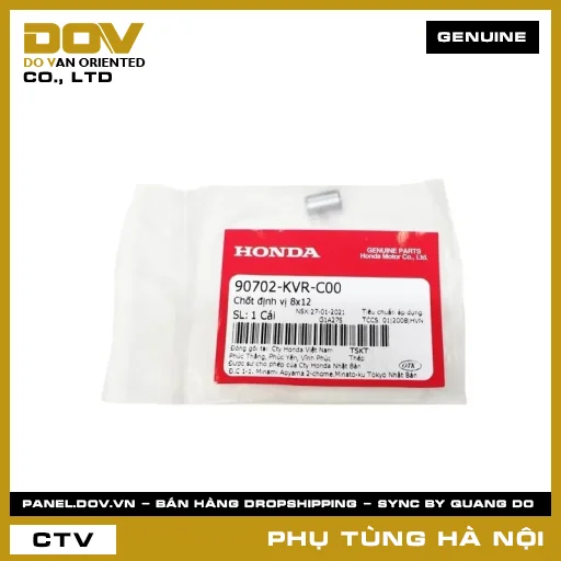 MÃ PHỤ TÙNG : 90702KVRC00 CHỐT ĐỊNH VỊ 8X12 — 90702KVRC00