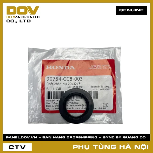 MÃ PHỤ TÙNG : 90754GC8003 PHỚT CHẮN BỤI 20X32X5 — 90754GC8003