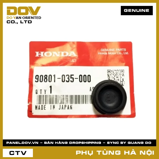 MÃ PHỤ TÙNG : 90801035000 NẮP CAO SU HEO SỐ 19MM — 90801035000