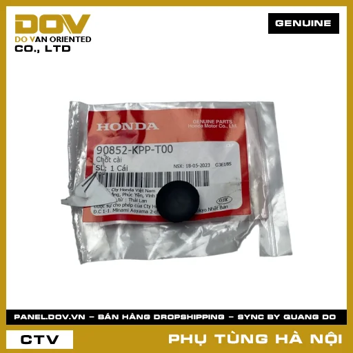MÃ PHỤ TÙNG : 90852KPPT00 CHỐT CÀI — 90852KPPT00