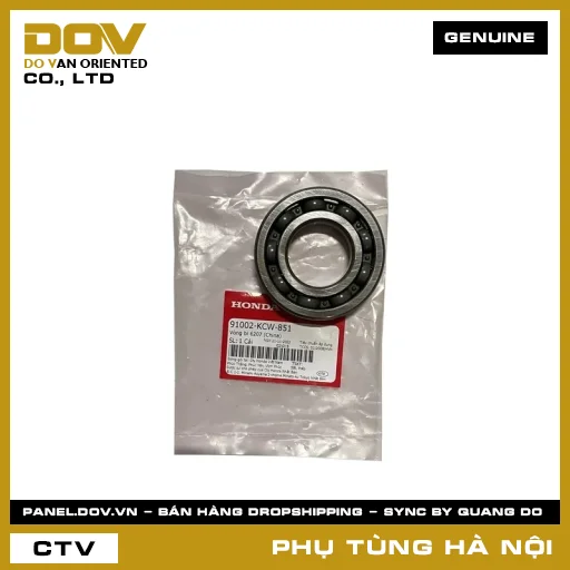 MÃ PHỤ TÙNG : 91002KCW851 VÒNG BI 6207 — 91002KCW851