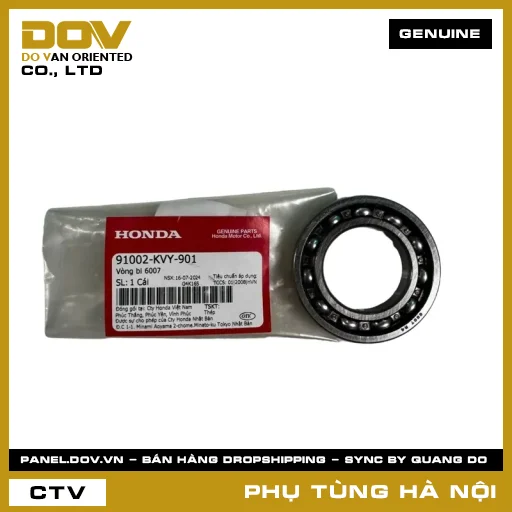 MÃ PHỤ TÙNG : 91002KVY901 VÒNG BI 6007 — 91002KVY901