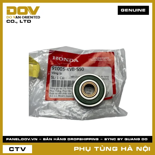 MÃ PHỤ TÙNG : 91005KVBS50 VÒNG BI 6002UU — 91005KVBS50