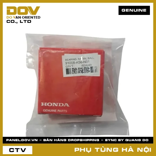 MÃ PHỤ TÙNG : 91008K56N01 VÒNG BI 6301 — 91008K56N01